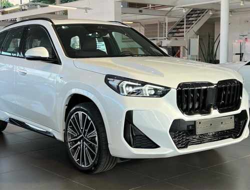 Решітка Ніздрі 1 Смуга (чорний глянець) BMW X1/iX1 (U11) 2022+, GBT