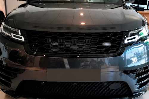 Передняя решетка Black Range Rover Velar L560 2017+, Cixtai
