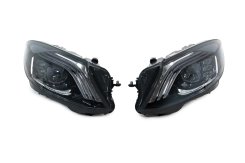 Передние фары 2014-2017 Mercedes S-class W222 2013-2022, дизайн рестайлинг, GBT