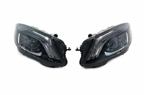Передние фары 2014-2017 Mercedes S-class W222 2013-2022, дизайн рестайлинг, GBT