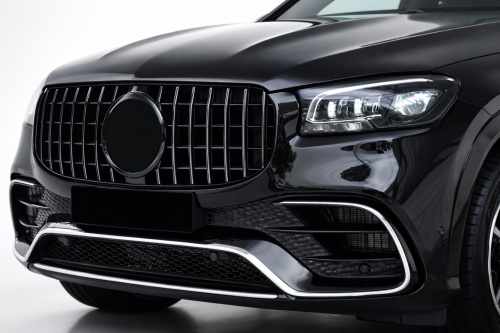 Передняя Решетка (GT Panamericana Черная) Mercedes GLS X167 2019-2023, Cixtai