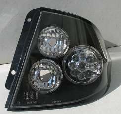 Задні ліхтарі LED чорні для Hyundai Getz 2002-2011