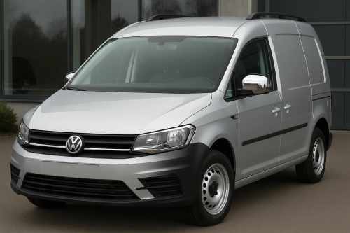 Накладки на дзеркала Volkswagen Caddy 2015-2020, хромований ABS-пластик, Carmos (2 шт)