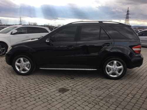 Боковые подножки (пороги) для Mersedes ML 2005-2011 W164 кузов