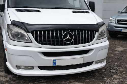 Передня решітка GT Panamericana Хром Mercedes Sprinter W906 2006-2013, Cixtai