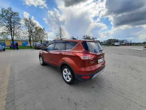 Рейлінги Ford Kuga/Escape Mk2 2013-2019, хромовані, турецький дизайн, DDU (2 шт)
