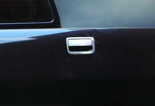Накладка на ручку багажника Volkswagen Amarok 2010-2022, хромований ABS-пластик, Carmos