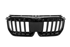 Решетка Ноздри 1 Полоса (Черный Глянец) BMW X1/iX1 (U11) 2022+, GBT