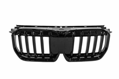Решітка Ніздрі 1 Смуга (чорний глянець) BMW X1/iX1 (U11) 2022+, GBT