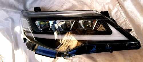 Передні фари чорні FULL LED MX для Toyota Camry V50 USA 2012-2017
