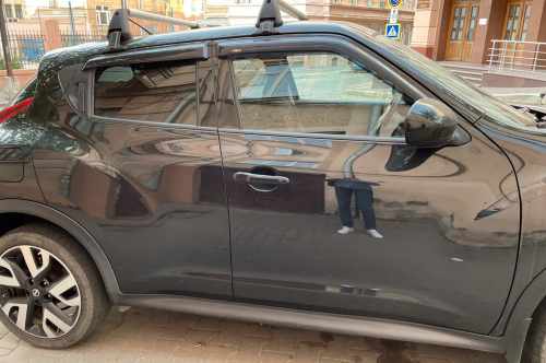 Ветровики Nissan Juke 2010-2019, HIC (4 шт)