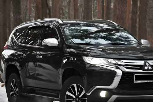 Вітровики Mitsubishi Pajero Sport 2015+, HIC (4 шт)