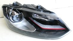 Передние фары GTI красные для Volkswagen Polo Mk5 2012-2015