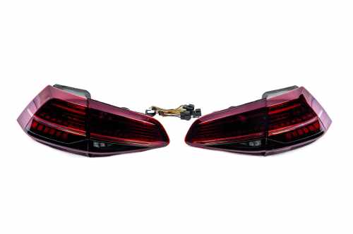 Задні LED ліхтарі Volkswagen Golf 7/E-Golf 5G 2017+, GBT (2 шт)