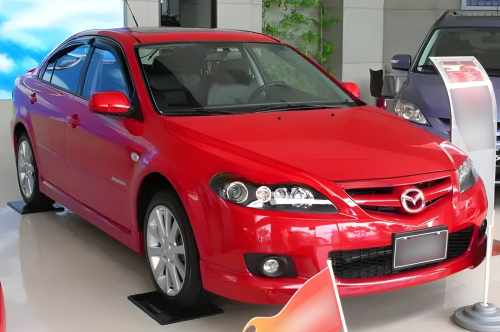 Вітровики Mazda 6 2003-2008, седан, HIC (4 шт)