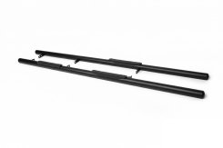 Бокові труби BB002 Renault Master 2011-2023 / Opel Movano / Nissan NV400, довга база, чорні, нержавіюча сталь, CAN (2 шт)