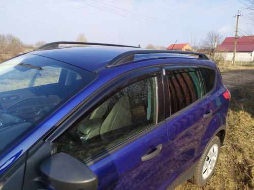 Рейлінги Skyport (чорні) для Ford Kuga/Escape Mk2 2013-2019 рр.