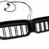 Ніздрі M-Look LED (чорний глянець) BMW 3 серія G20/G21 2022+, GBT — фото 4