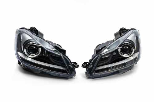 Передние фары LED Mercedes C-class W204 2011-2015, GBT (2 шт)