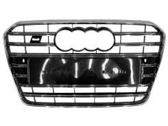 Грати радиатора Audi A5 S5 11-16г Chrome Black