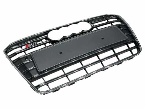 Решетка радиатора Audi A5 S5 2011–2016 рік Silver Chrome