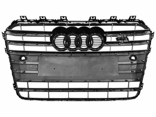 Решетка радиатора Audi A5 S5 2011–2016 рік Silver Chrome
