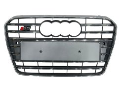 Решетка радиатора Audi A5 S5 2011–2016 рік Silver Chrome