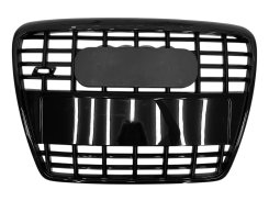 Ґрати радиатора Audi A6 C6 S6 2004–2011р full black