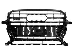 Решетка радиатора Full Black (в стиле SQ5) для Audi Q5 8R 2012–2016