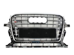 Решетка радиатора Chrome Black (в стиле SQ5) для Audi Q5 8R 2012–2016