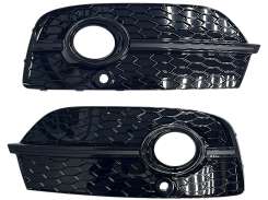 Грати в бампер Audi Q3 11-14г For ACC в стилі RSQ3 Full Black