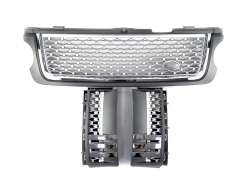 Решітка радіатора + жабри для Land Rover Range Rover Vogue L322 2010–2013