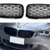 Ніздрі Diamond Black (чорний глянець) BMW 5 серія F10/F11 2010-2016, GBT — фото 5