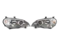 Передні фари з блоками для BMW X5 E70 2010–2013 рік (Bi-Xenon Adaptive) 63117240791 63117240792