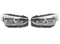 Передние фары Full Led на BMW X3 / X4 G01 / G02 2018-2021 года