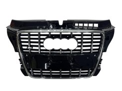 Решетка радиатора Audi A3 S3 2008–2012г Chrome Black