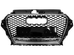 Решетка радиатора Audi A3 RS3 2013–2015 рік Chrome Black Quattro