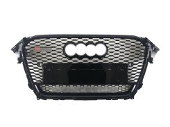Грати радиатора Audi A4 RS4 13-15г Full Black Quattro