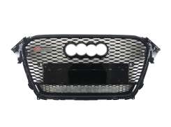 Грати радиатора Audi A4 RS4 13-15г Full Black Quattro