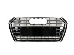 Решетка радиатора Audi A4 S4 2015–2019 Chrome Black