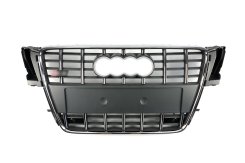 Решетка радиатора Audi A5 S5 09-11г Silver Chrome