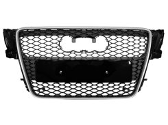 Грати радиатора Audi A5 RS 2009–2011 Silver Black