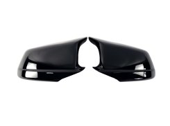 Накладки на зеркала M-Look на BMW 5 Series F10 / F11 2010-2013 года ( Черные глянец )