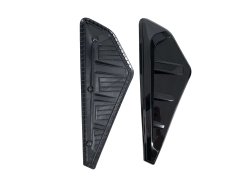 Жабры в крылья на BMW X5 G05 2018-2022 год Черные Глянцевые ( в стиле X5M без наклеек )