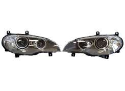 Передні фари для BMW X5 E70 2010–2013 рік (Bi-Xenon No Adaptive Європа)