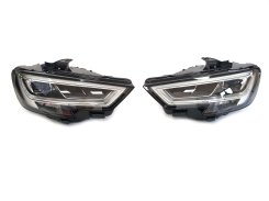 Передние фары Full Led на Audi A3 8V 2016-2020 года