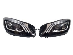 Передние фары (Multibeam) без блоков на Mercedes-Benz S-Class W222 2017-2020 года