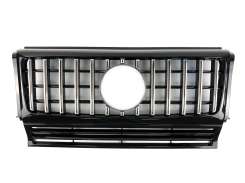 Решетка радиатора Mercedes G-Class W463 1990–2015 GT Chrome Black