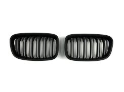Ноздри Черный мат (Двойные M-Look) на BMW 1 Series F20 / F21 2011-2015 года