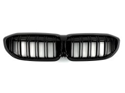 Решетка радиатора BMW 3 Series G20/G21 2017–2020 Черный Глянец